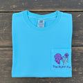 Life is RUFF: Ocean Depths Blue Tee