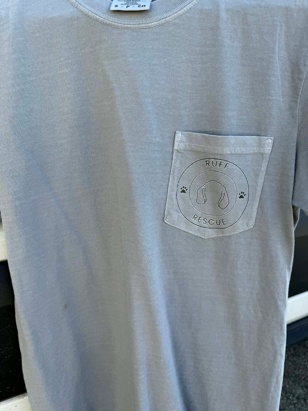 Life is RUFF: Heather Gray Tee