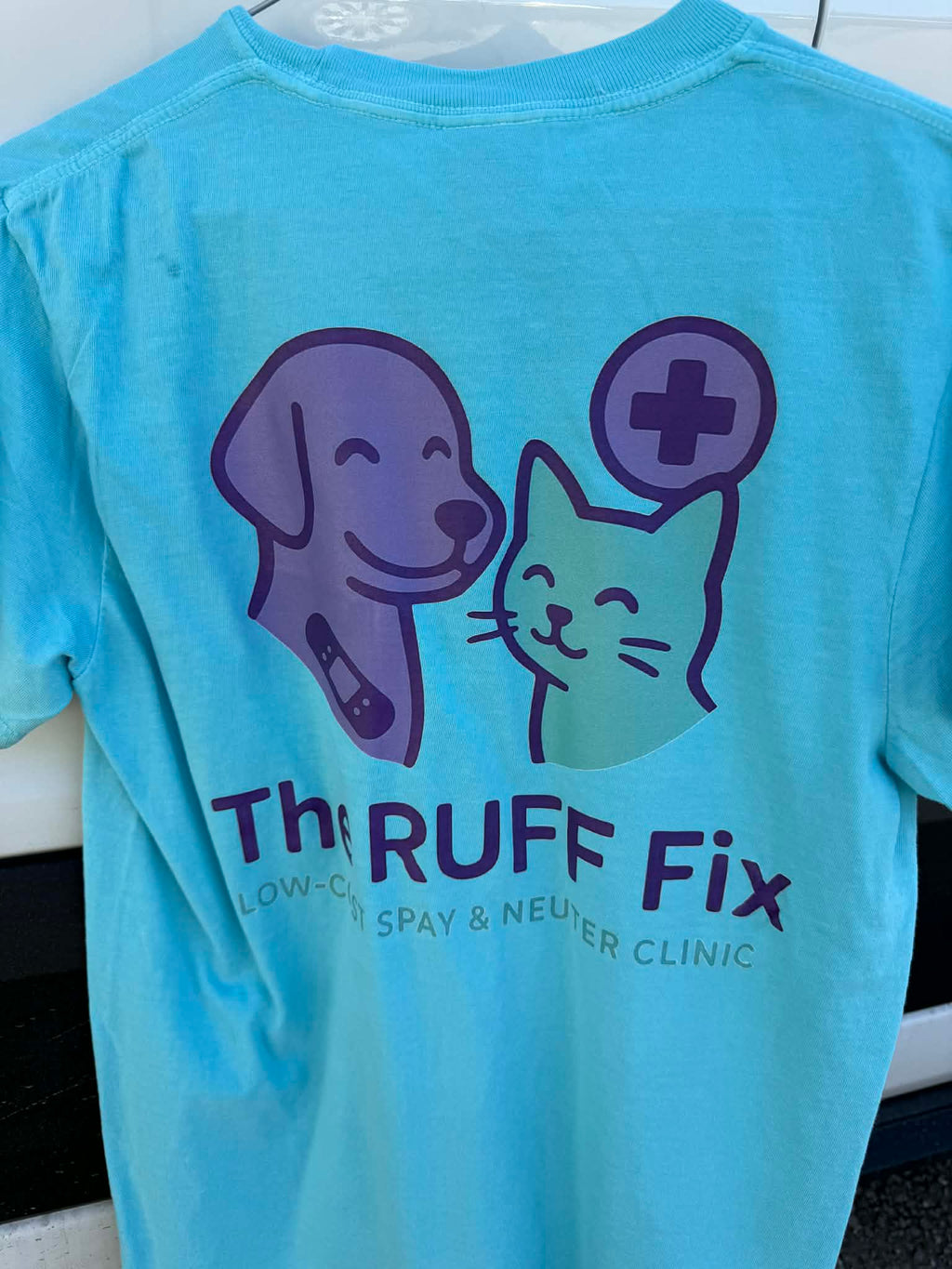 Life is RUFF: Ocean Depths Blue Tee