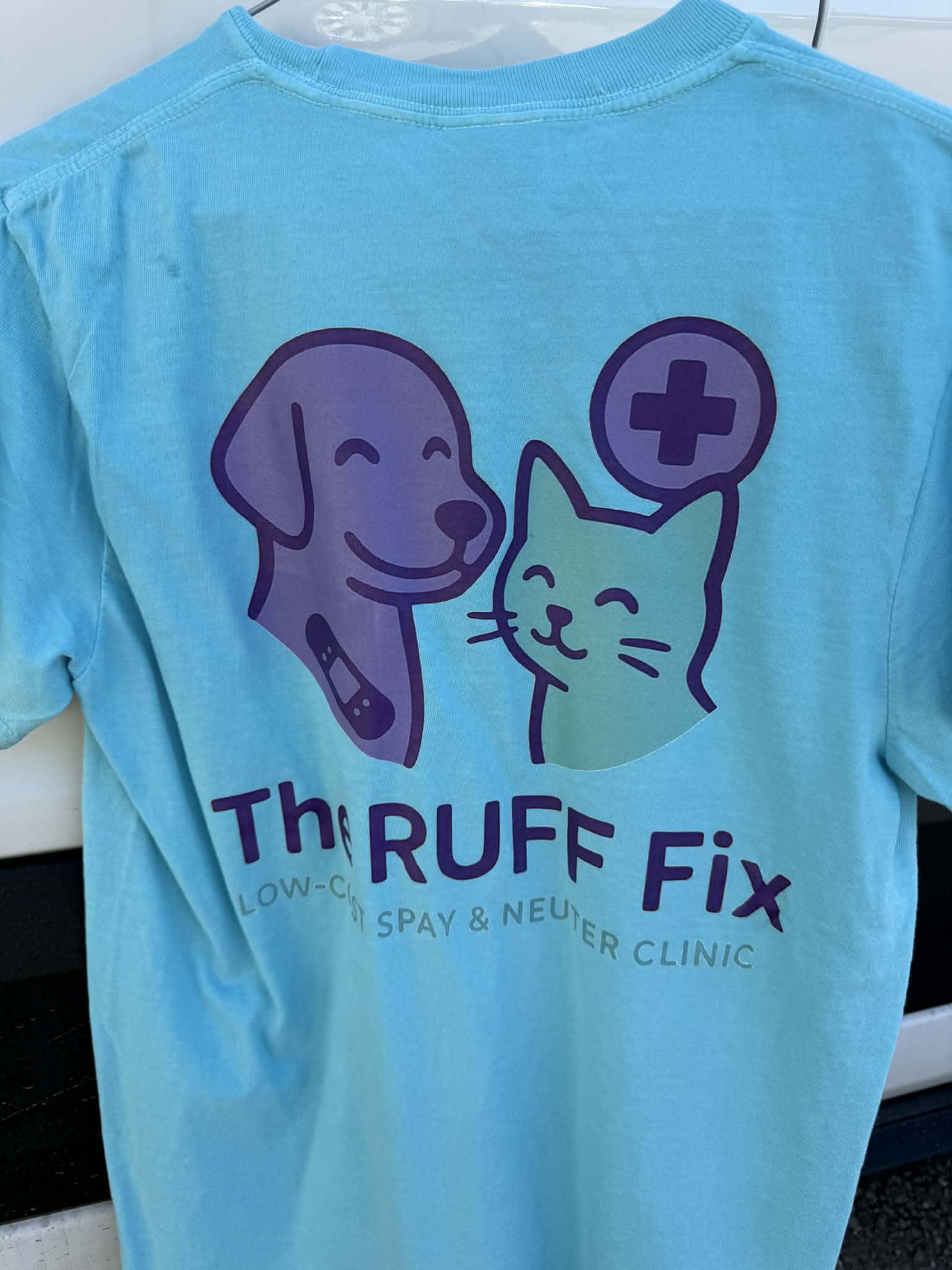 Life is RUFF: Ocean Depths Blue Tee