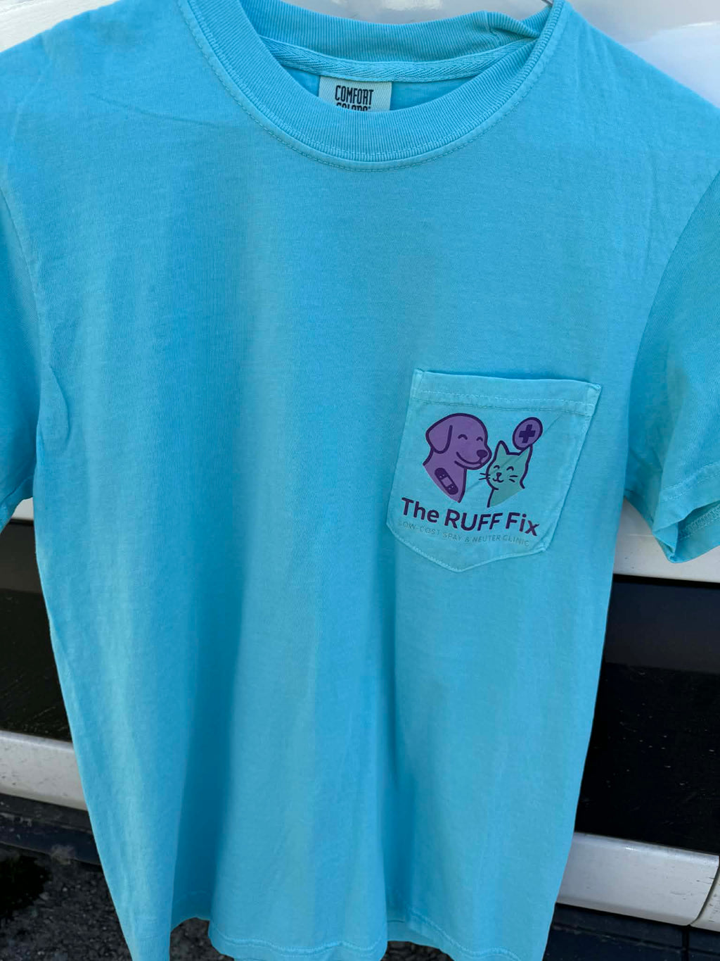 Life is RUFF: Ocean Depths Blue Tee