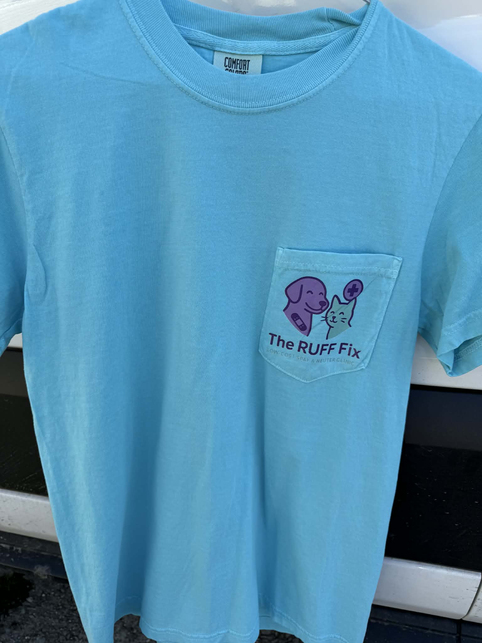 Life is RUFF: Ocean Depths Blue Tee