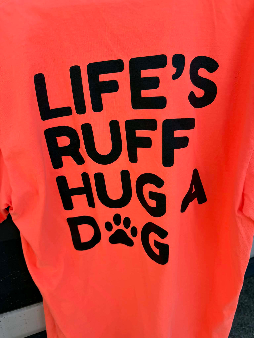 Life is RUFF: Salmon Breeze Tee (Non Pocket)