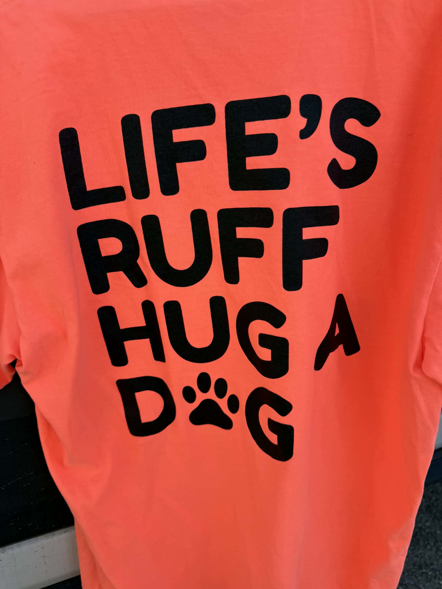 Life is RUFF: Salmon Breeze Tee (Non Pocket)