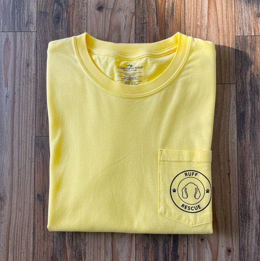 Life is RUFF: Sunny Days Yellow Tee